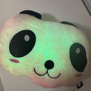 Pink Light Up Panda Pillow (5 different colors)